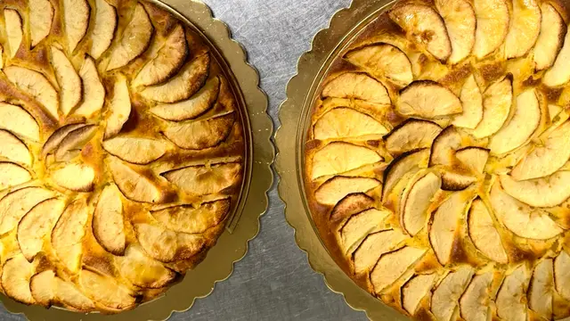 Crostata di mele fatta in casa